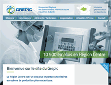 Tablet Screenshot of grepic.org
